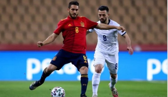 Dani Olmo e kalon Spanjën në epërsi