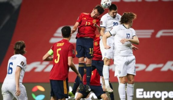 Renditja në Grupin B pas humbjes së Kosovës nga Spanja