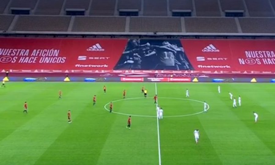 Kastrati lëshon rast ideal për gol, Spanjë – Kosovë 2:0