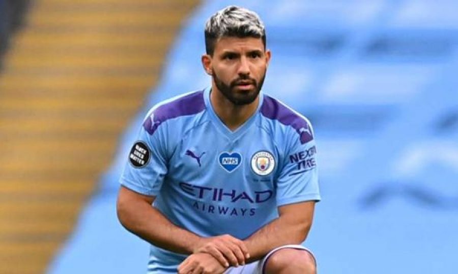 Aguero takohet me Barcelonën