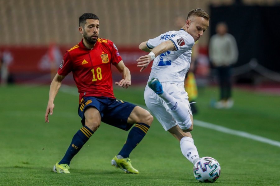 Kosova shënon super gol në portën e Spanjës 2:1