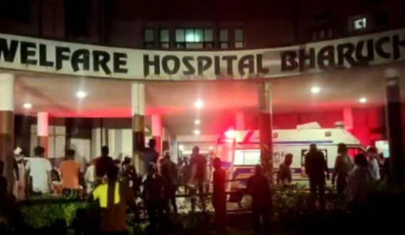 Edhe një tragjedi tjetër në Indi, 18 të vdekur nga zjarri në një spital