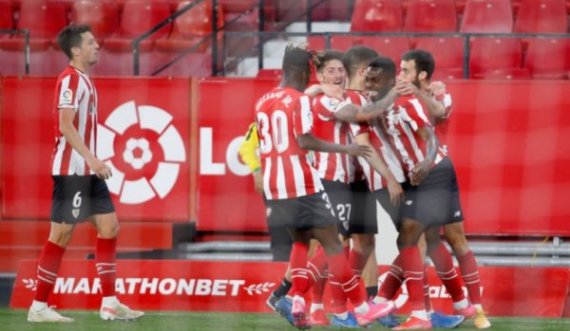 Athletic Bilbao e “largon” nga gara për titull Sevillan
