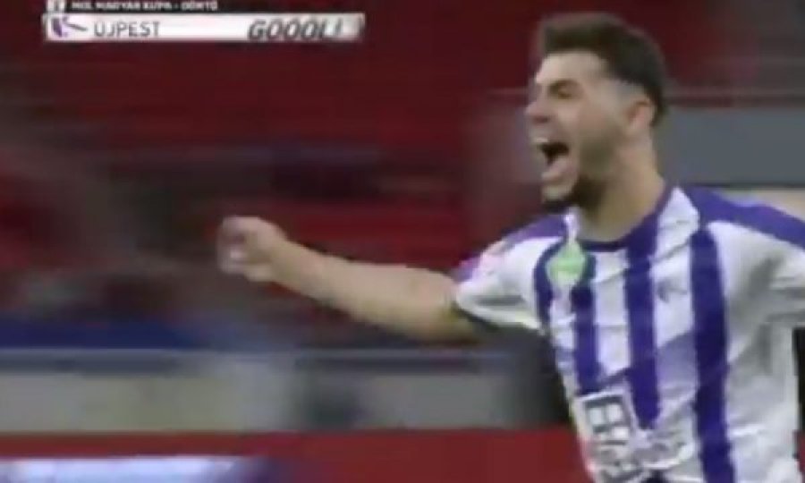 Lirim Kastrati ia fiton Kupën ekipit të tij me gol senzacional