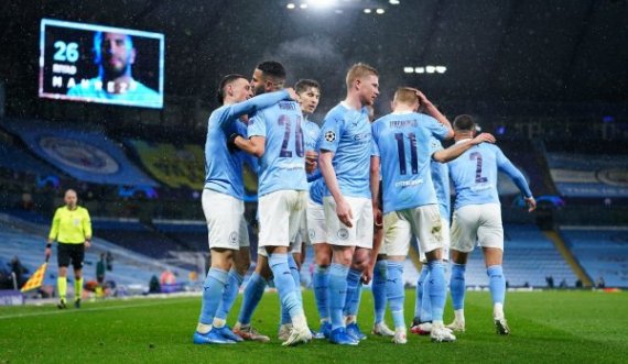 Manchester City n’finale të Champions League për herë të parë në histori