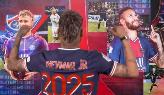 ZYRTARE: Neymar te PSG deri më 2025