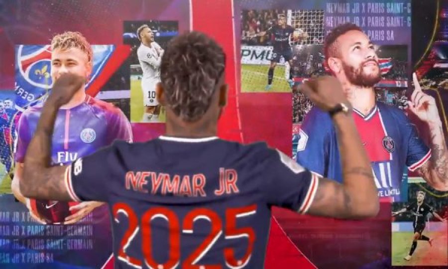 ZYRTARE: Neymar te PSG deri më 2025