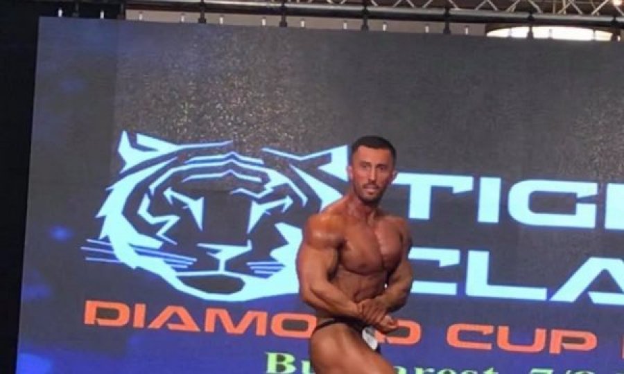 Bajraktaraj e fiton medaljen e artë në turneun e bodybuildingut në Rumani