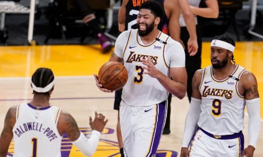 NBA: Lakers fitojnë ndaj Suns, pas dy humbjeve radhazi