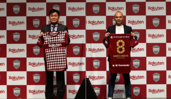 Iniesta e zgjat kontratën me Vissel Kobe edhe për dy vite