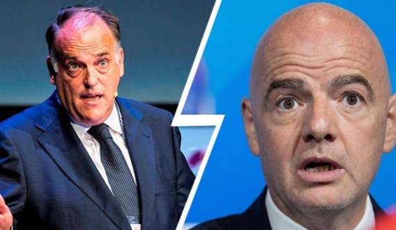 Shefi i La Ligës e akuzon presidentin e FIFA-s se qëndron prapa Superligës Evropiane