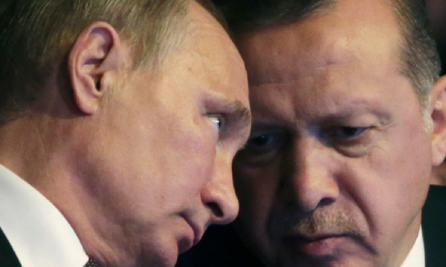Erdogan dhe Putin diskutojnë për situatën në Lindjen e Mesme