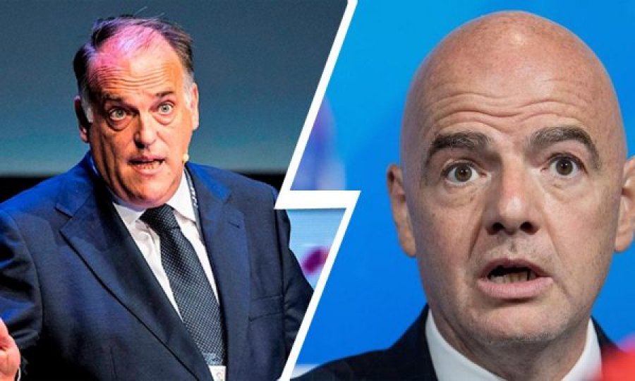 Shefi i La Ligës e akuzon presidentin e FIFA-s se qëndron prapa Superligës Evropiane