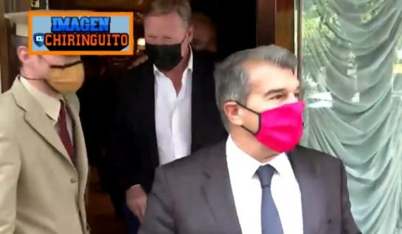 Përfundon takimi mes Laportës dhe Koeman, çfarë ndodhi?