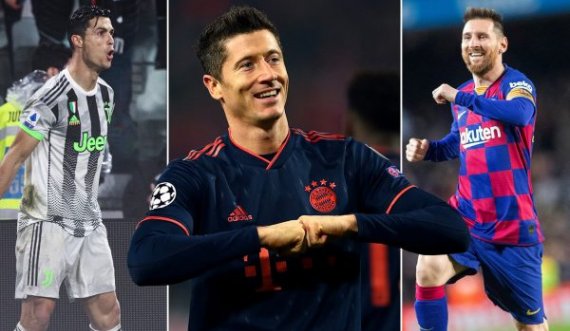 Lewandowski rivalizon Messin dhe Ronaldon