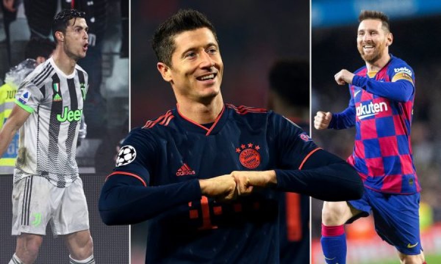 Lewandowski rivalizon Messin dhe Ronaldon