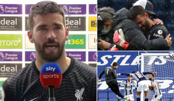 Alisson ia kushton babait të ndjerë golin e triumfit të Liverpoolit