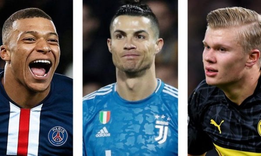 Kush do të bëhet më i mirë, Mbappe apo Haaland – Ronaldo jep parashikimin