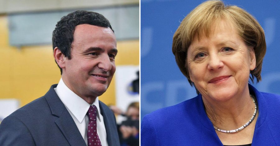  Kancelarja Angela Merkel do të bisedojë sot me kryeministrin Albin Kurti, mësohet arsyeja 