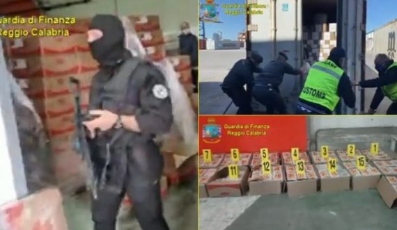  Guardia di Finanza publikon video nga kapja e 400 kilogramëve drogë në Lipjan 