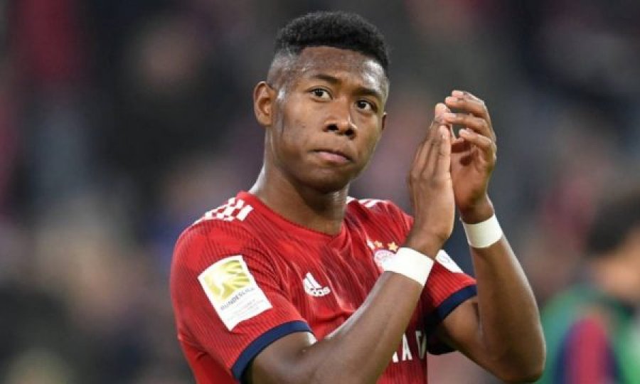 Alaba delarohet i lirë,  do t’i bashkohet Real Madridit në fund të sezonit