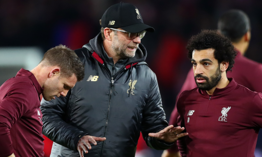 Klopp: Top katërshja do të ishte arritje shumë e madhe historike për Liverpoolin