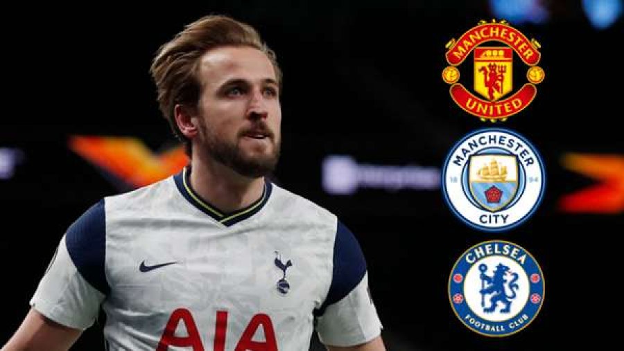 E kërkoi largimin nga Tottenhami, Kane zgjedh mes Man City, United dhe Chelsea