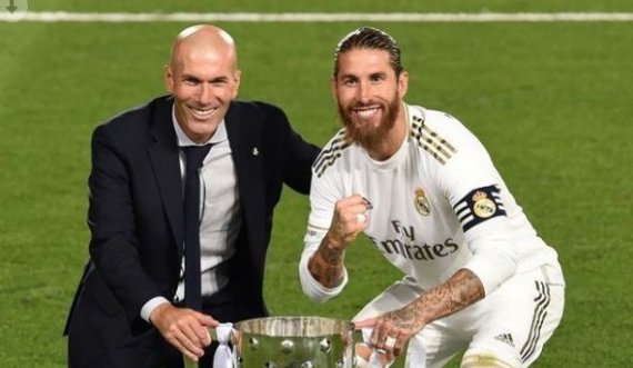 Ramos përshëndet Zidane: “Një dhe i vetmi, t’i urojë më të mirat në të ardhmen”