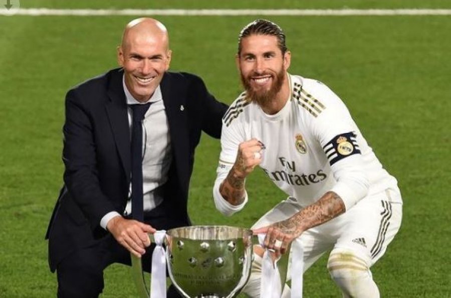 Ramos përshëndet Zidane: “Një dhe i vetmi, t’i urojë më të mirat në të ardhmen”