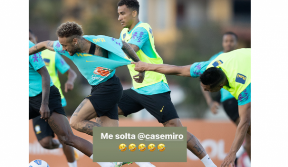 Neymar, Casemiros: “Lëshomë”