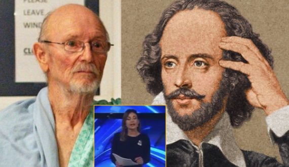 Koritet prezantuesja e lajmeve: Shkrimtari Shakespeare vdiq pasi e mori vaksinën për Covid-19