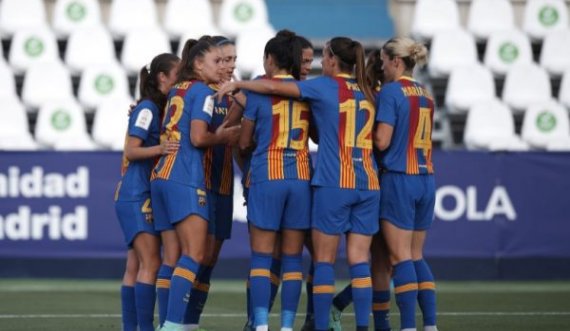 Suksesin që s’po e arrijnë në konkurrencën e meshkujve, po e arrijnë te femrat, Barcelona fiton tripletën