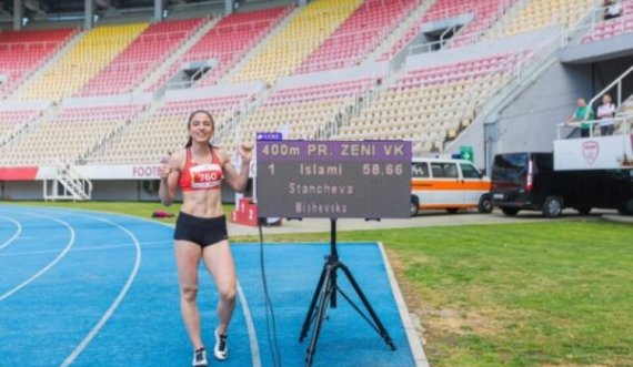 Shqiptarja nga Maqedonia e Veriut arrin një rekord në Atletikë