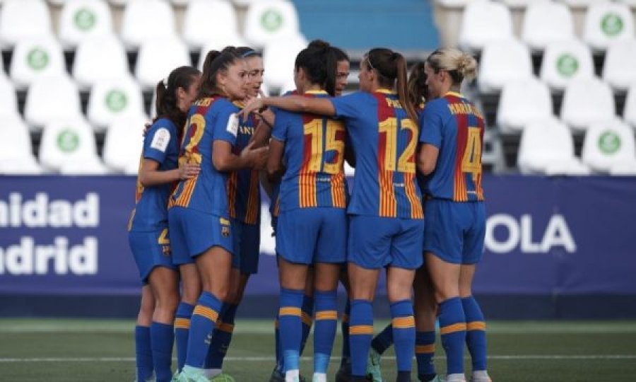 Suksesin që s’po e arrijnë në konkurrencën e meshkujve, po e arrijnë te femrat, Barcelona fiton tripletën