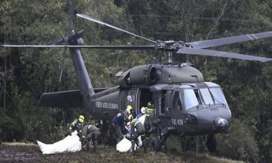  Rrëzohet helikopteri i Antidrogës, vdesin pesë policë 