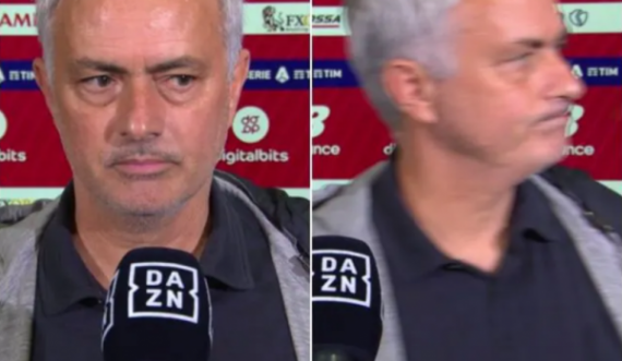 Mourinho s’pranon pyetje dhe largohet nga konferenca, pas humbjes nga Milani