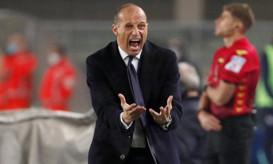 Allegri zemërohet dhe konfrontohet me 6 lojtarë të Juventusit