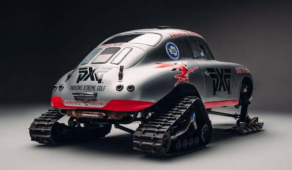 Kjo makinë është gati për një garë në Antarktidë