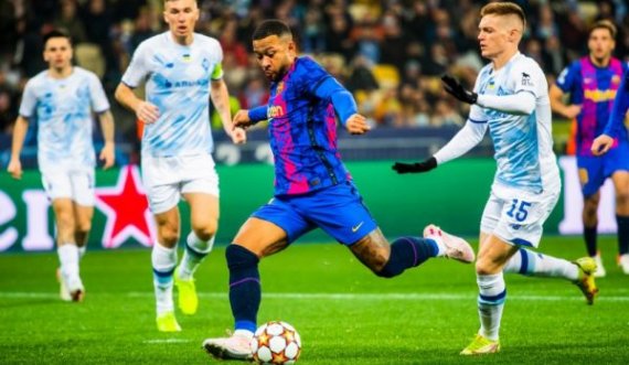 Barcelona fiton sërish minimalisht ndaj Dynamo Kyiv