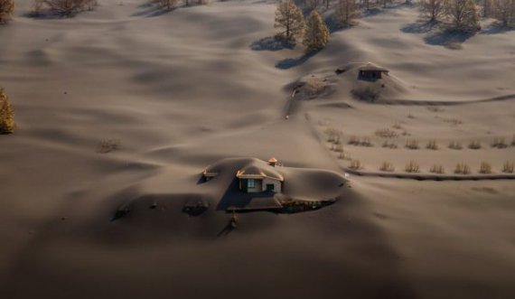 “Bora e zezë” pushton ishullin La Palma