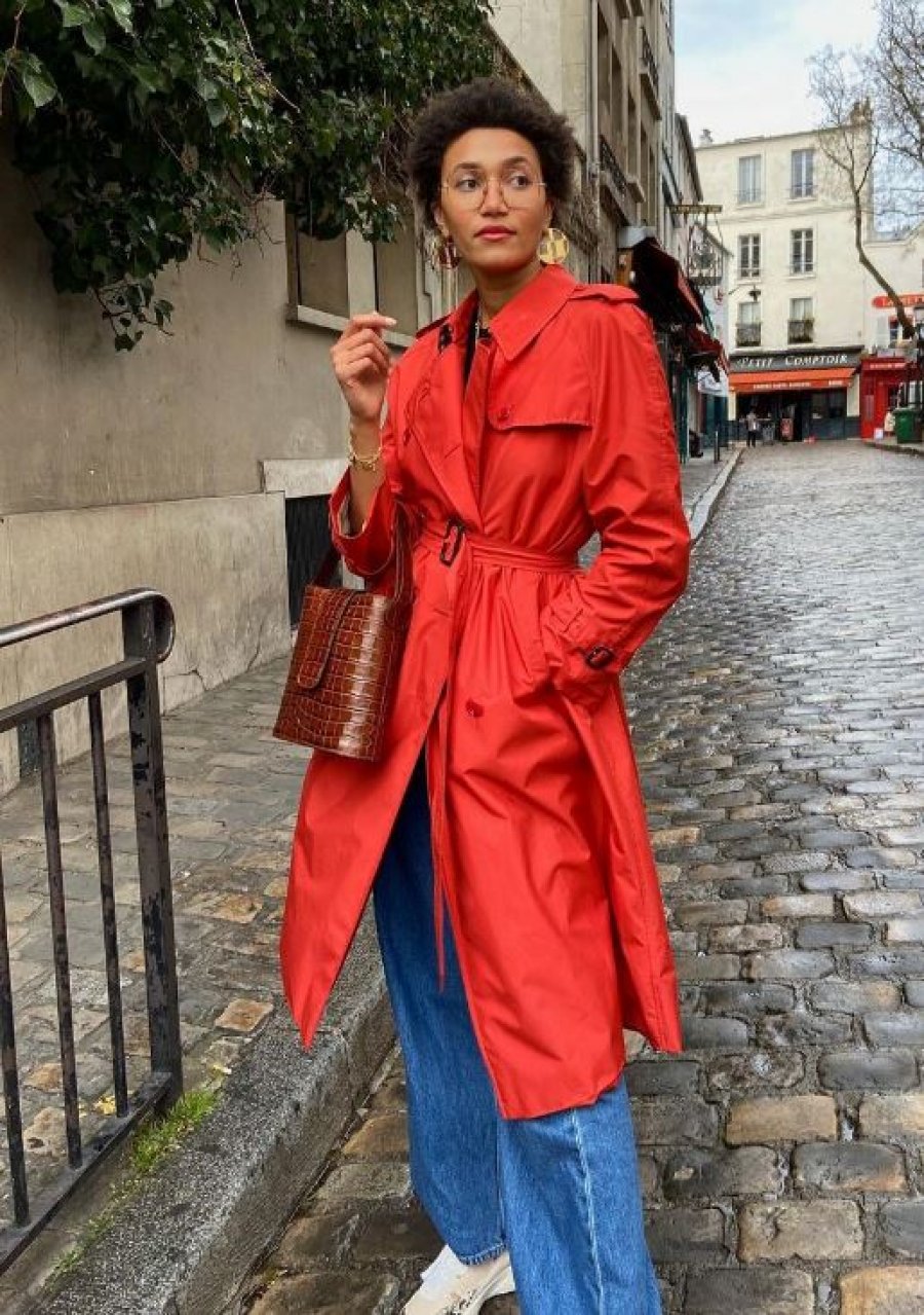 Si të dukeni franceze e veshur me të kuqe