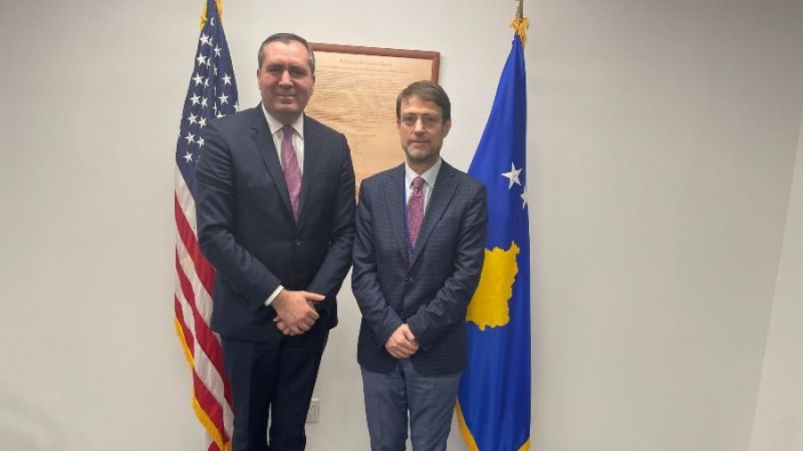 Ambasadori i Shqipërisë në OKB viziton Misionin e Kosovës në NY