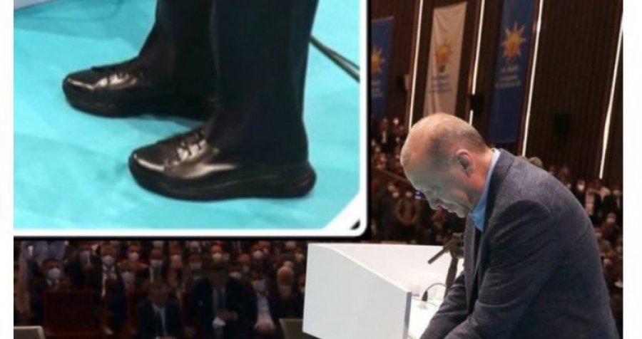 Shumë i sëmurë, këto janë këpucët që përdor Erdogan për të qendruar në këmbë (Video)
