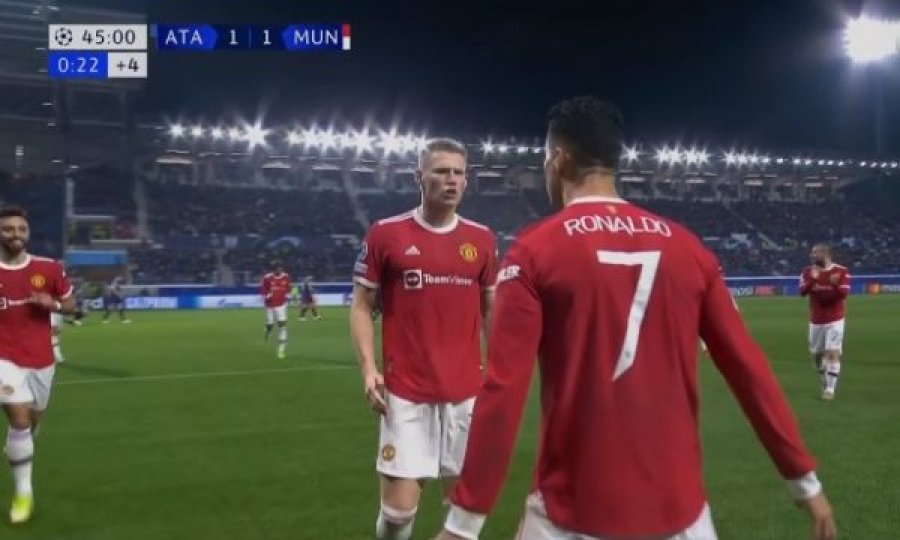 Man Utd barazon ndaj Atalantas, shënon Ronaldo