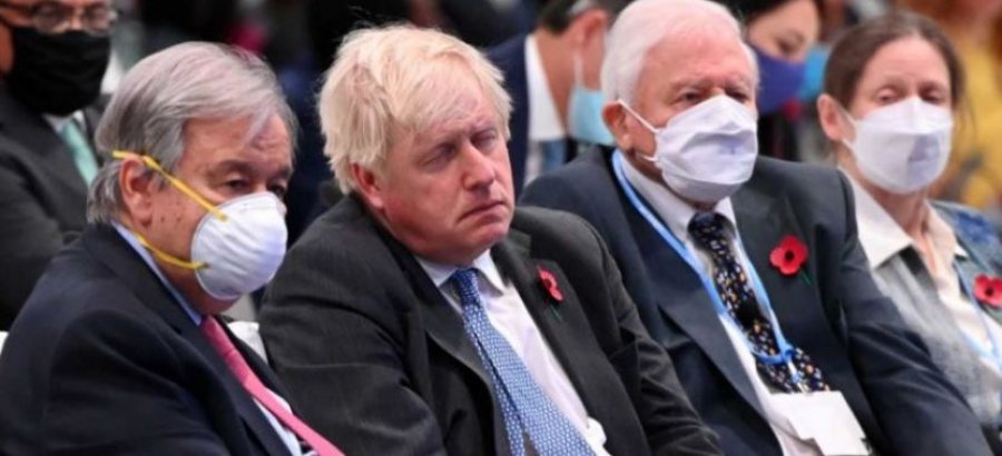 Pas Joe Biden, edhe kryeministrin britanik e zë gjumi në samitin e klimës