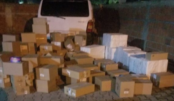 Konfiskohet sasi e madhe barnash të kontrabanduara në Zhegër, i dyshuari në arrati