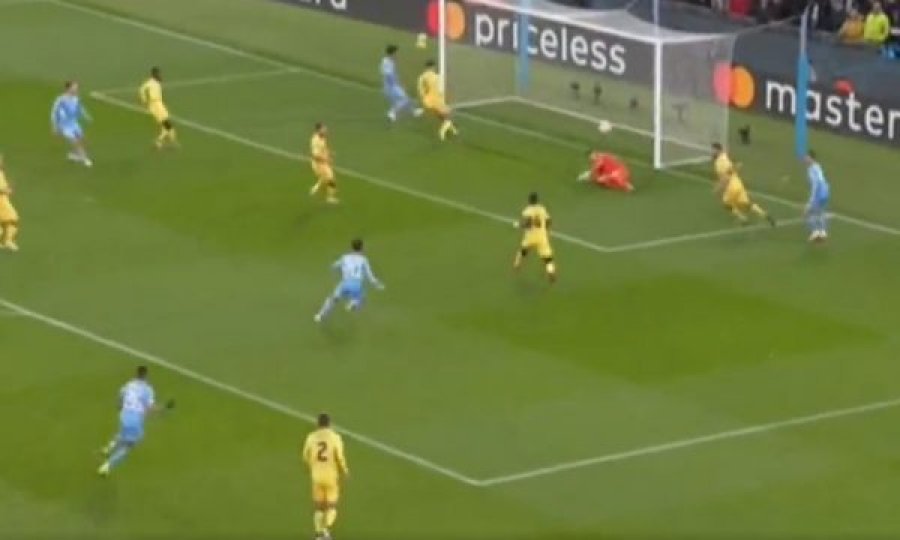 Dy gola të shpejtë në ndeshjen City vs Brugge