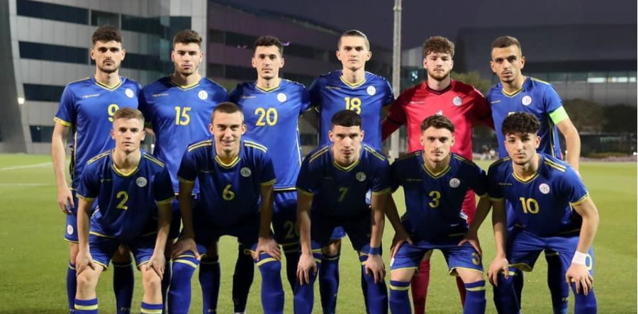 Kosova U21 publikon listën e futbollistëve për ndeshjen me Shqipërinë