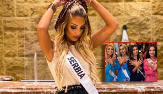 Miss Serbia po trajtohet me infuzion, veç pse e bëri shqiponjën!