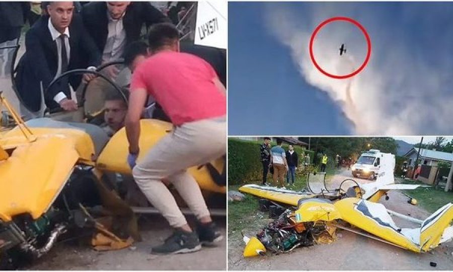 Një avion rrëzohet mbi nënën dhe vajzën 3-vjeçare